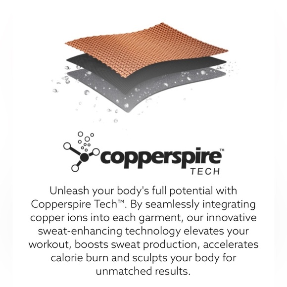 CooperSlim set , leggings, belt and waist shaper   Women size medium - Picture 12 of 16